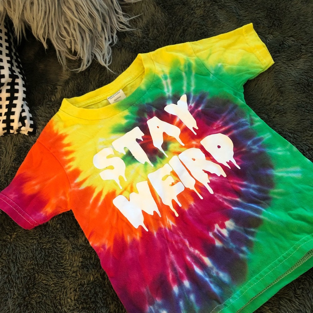 Tie-dye graphic tee